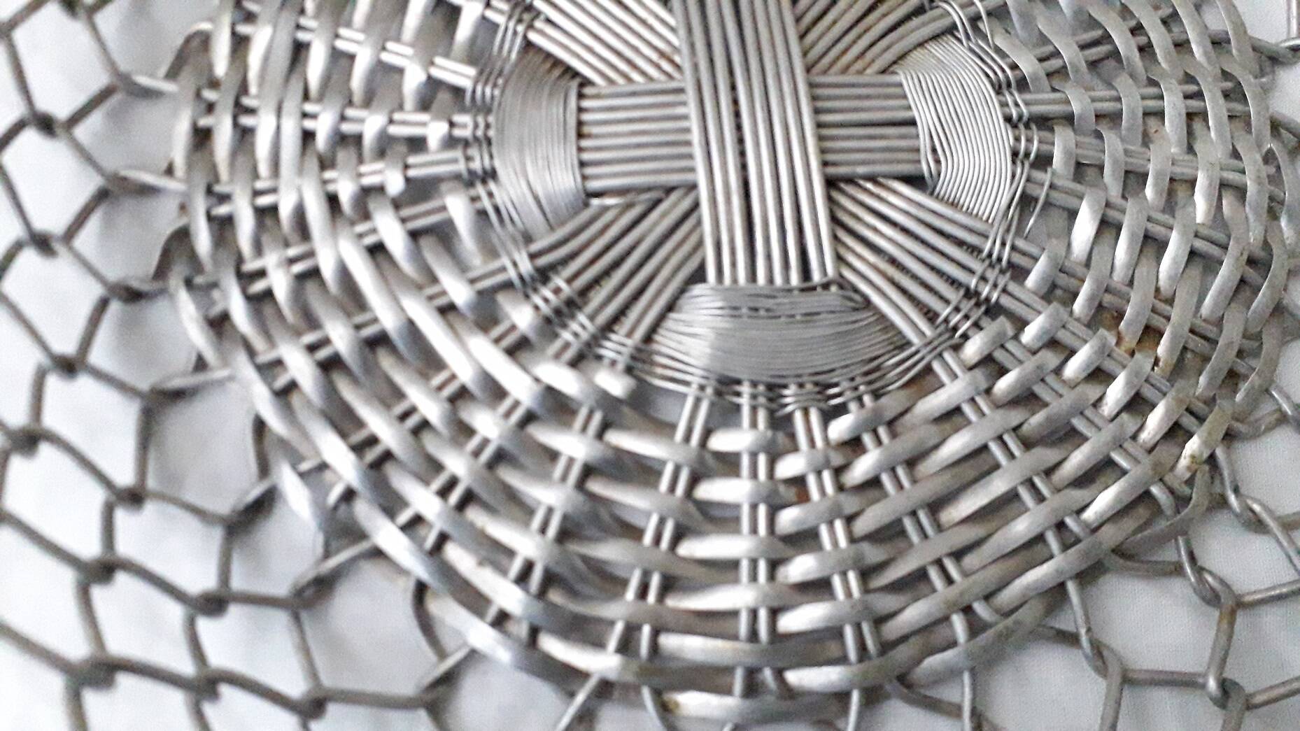 Metal basket or hamper