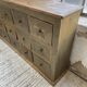 Green patina workshop furniture