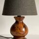 Solid Wood Lamp in a Country Style