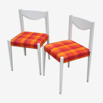 Paire de chaises vintage 1970