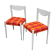 Paire de chaises vintage 1970