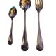 12-place silver-white metal cutlery set 85