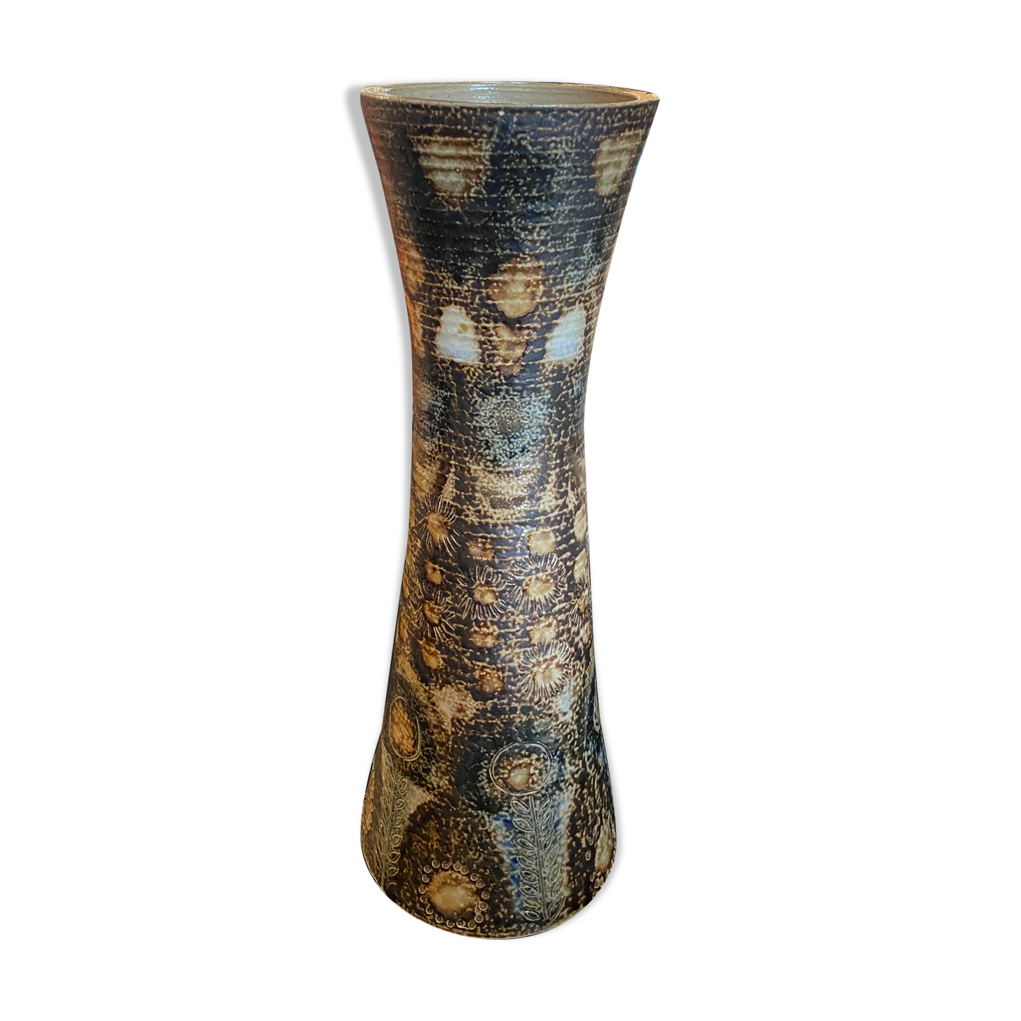 Vase en céramique signé Keraluc