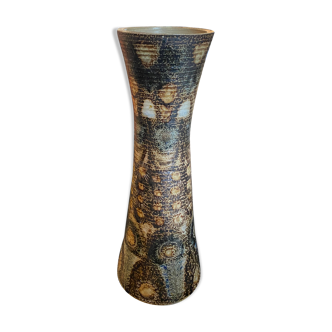 Ceramic vase signed Keraluc