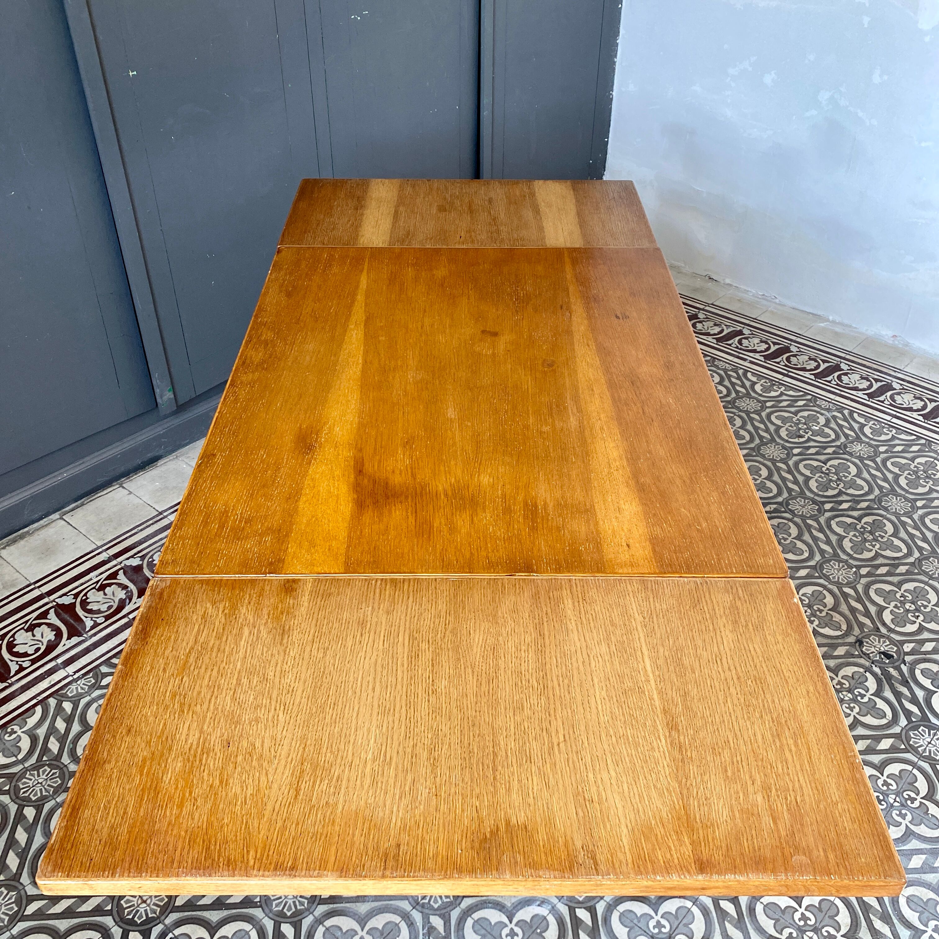 Two-coloured dining room table 1950
