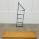 Wooden and metal string shelf, 1960s