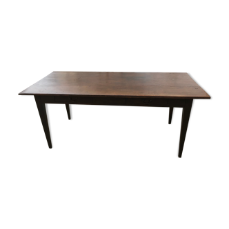 Table de ferme en chêne massif