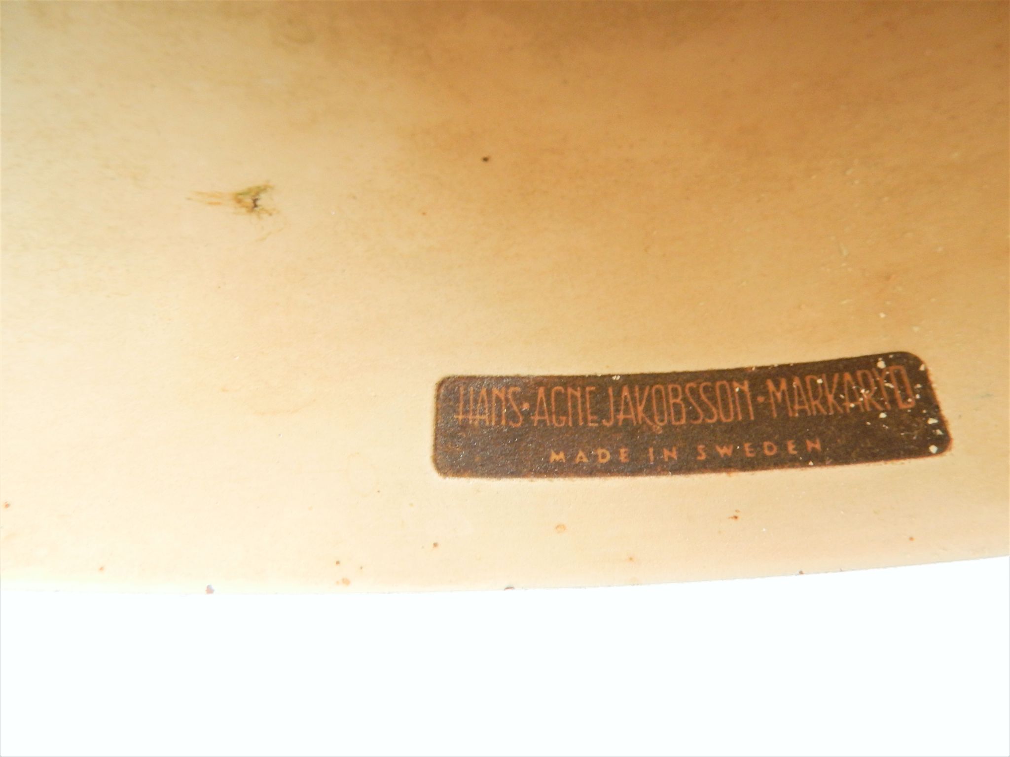 T292 copper pendant lamp by Hans-Agne Jakobsson for Markaryd, Sweden 1960's