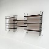 12 pieces shelving system from the 1960s