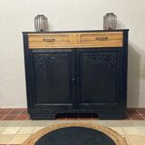 Black art deco sideboard