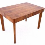 Table and set of chairs designed by J. Halabala from the 1930s, Czechoslovakia.