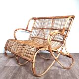 60' rattan sofa