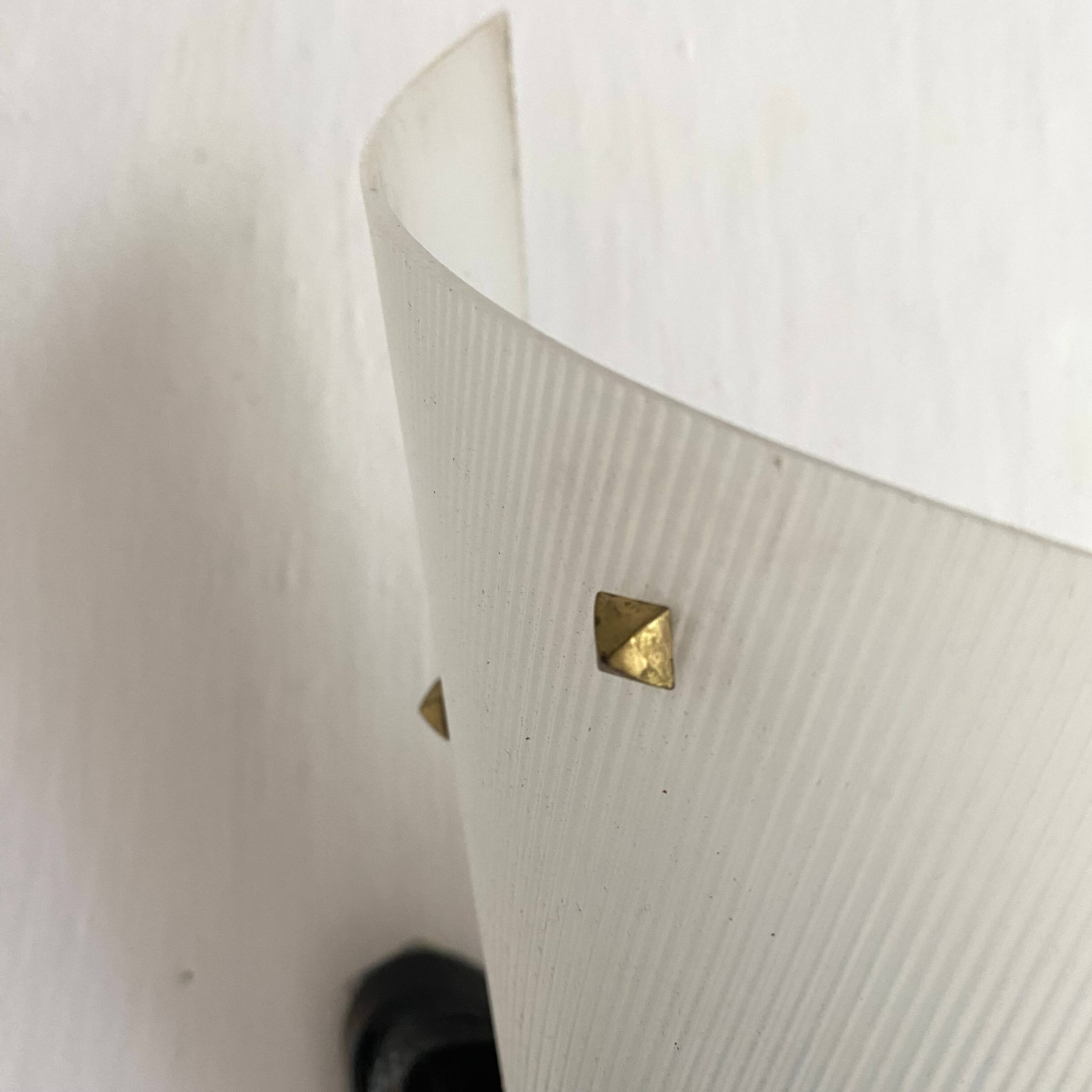 Pair of 50s-60s wall lights