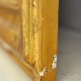 Mirror Louis Philippe gilded with gold leaf 78x105cm
