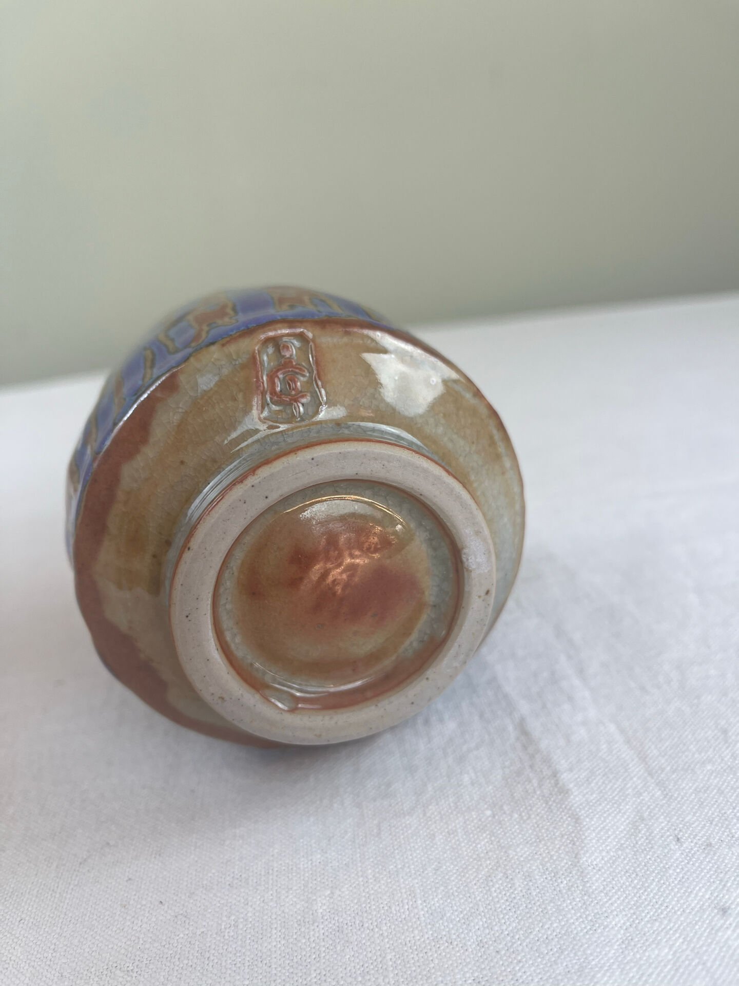 Handcrafted stoneware mug