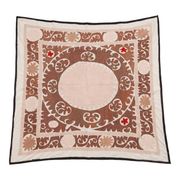 Vintage hand-embroidered tablecloth 133x140 cm