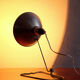 Industrial czechoslovak metal table lamp, 1960s
