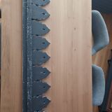 Decorative frieze in patinated wood