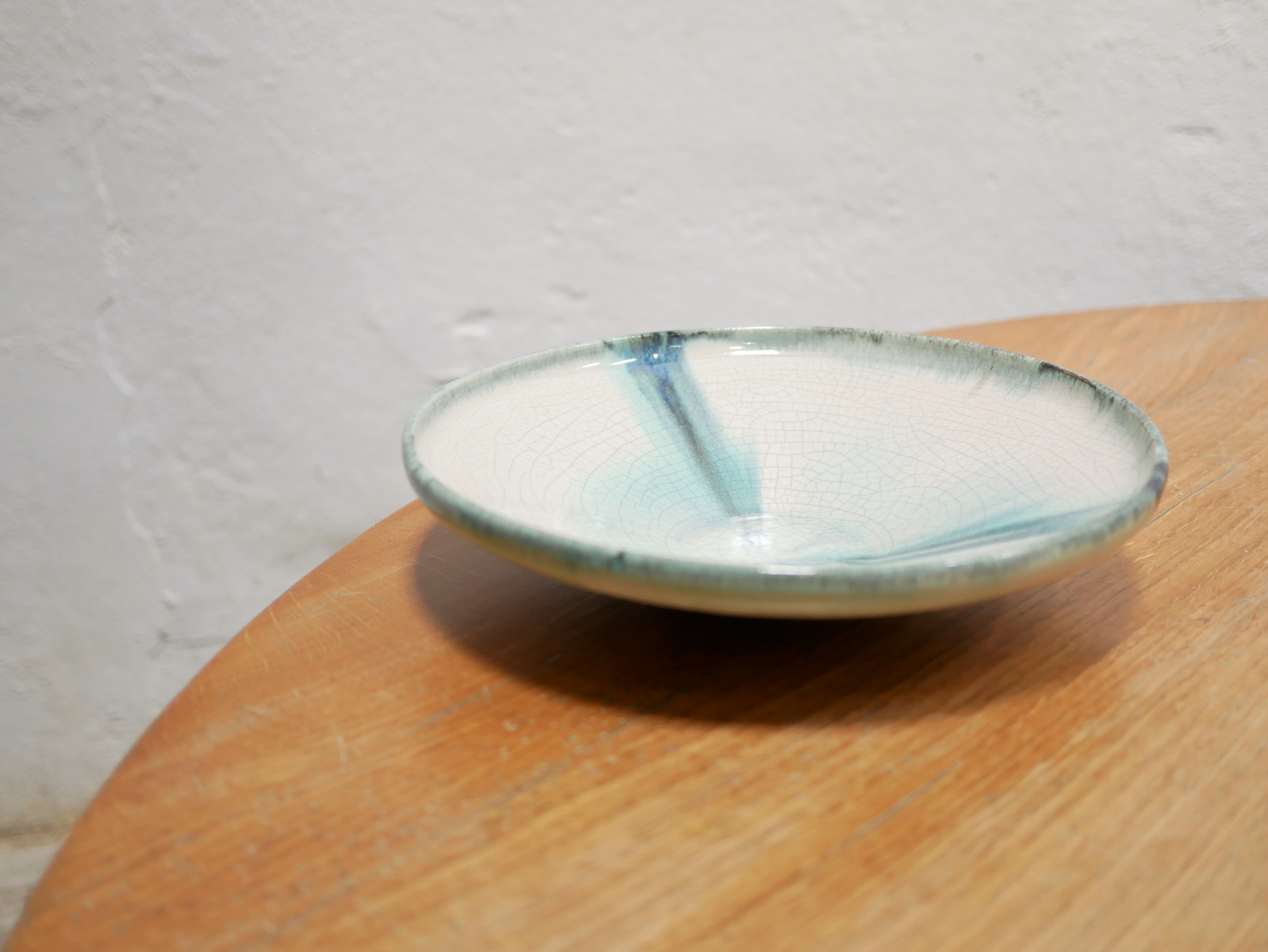 Dish salad basket vintage ceramic fruit basket