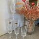 4 flûtes cristal d’Arques modèle Versailles