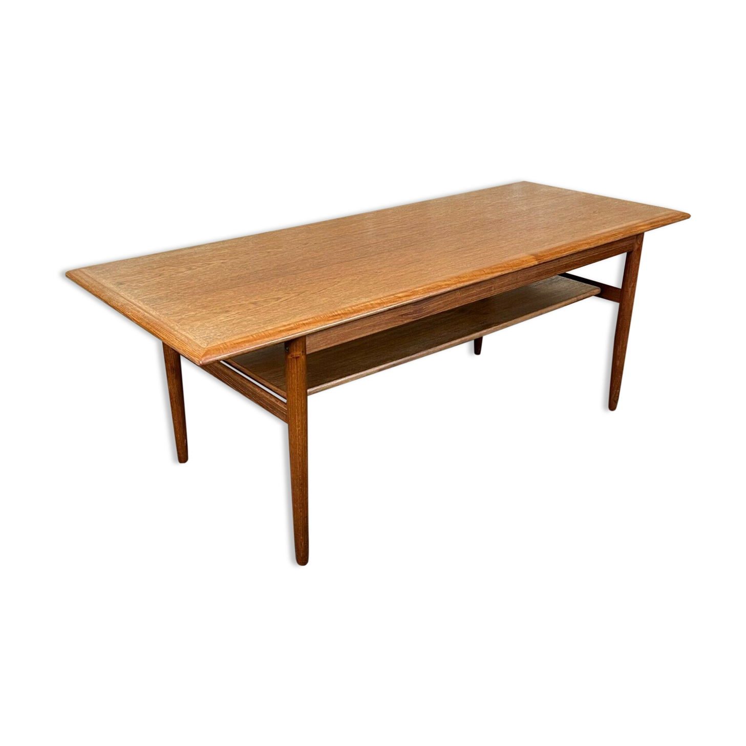60s 70s teak table coffee table danish modern design denmark