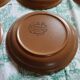 9 flat plates in Sarreguemines stoneware