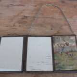 Triptych mirror 42x15cm