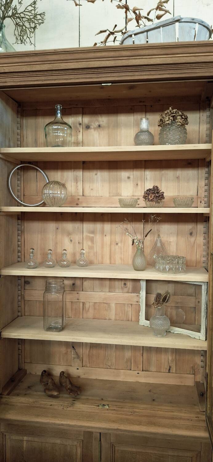 Grande vitrine ancienne de musée