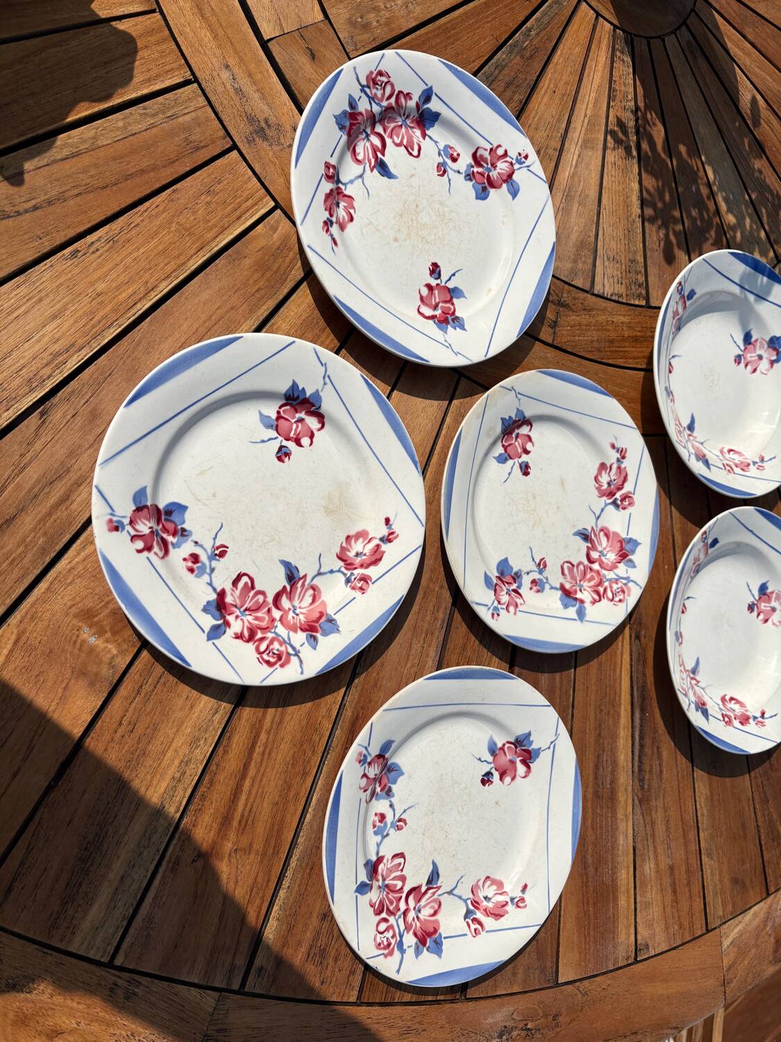Digoin Sarreguemines plates
