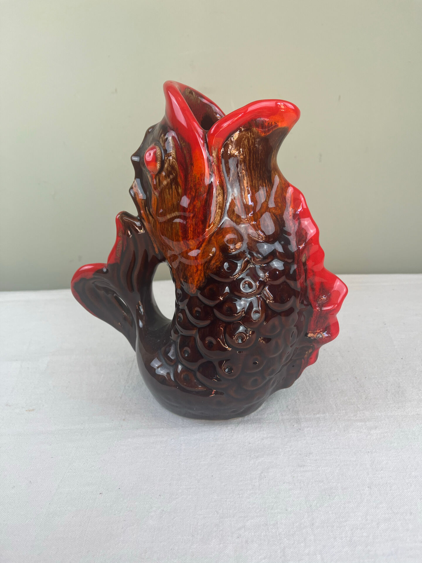 Zoomorphic pitcher from the 1970s.