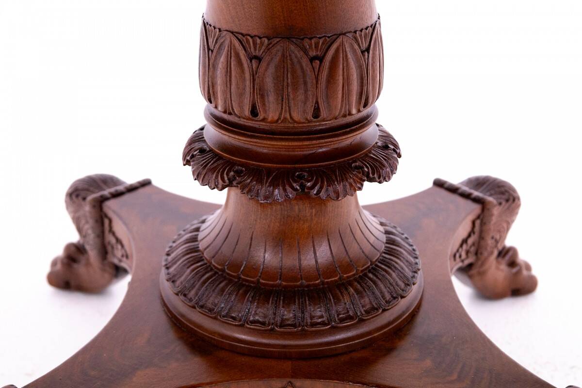 Table on lion's paws, Northern Europe, late 19th century.