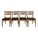 Set of 4 scandinavian chairs from farstrup