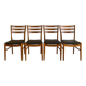 Lot de 4 chaises scandinaves de farstrup