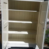 Wardrobe 2 white doors type Petite Parisienne