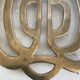 Brass apple dish
