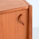 Bosteels Meubelen unique small sideboard in walnut Belgium 1970