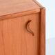 Bosteels Meubelen unique small sideboard in walnut Belgium 1970