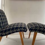 Paire de chauffeuses 'Vostra' Knoll