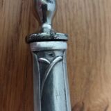 Platil leg of lamb service, Art Deco knife and fork
