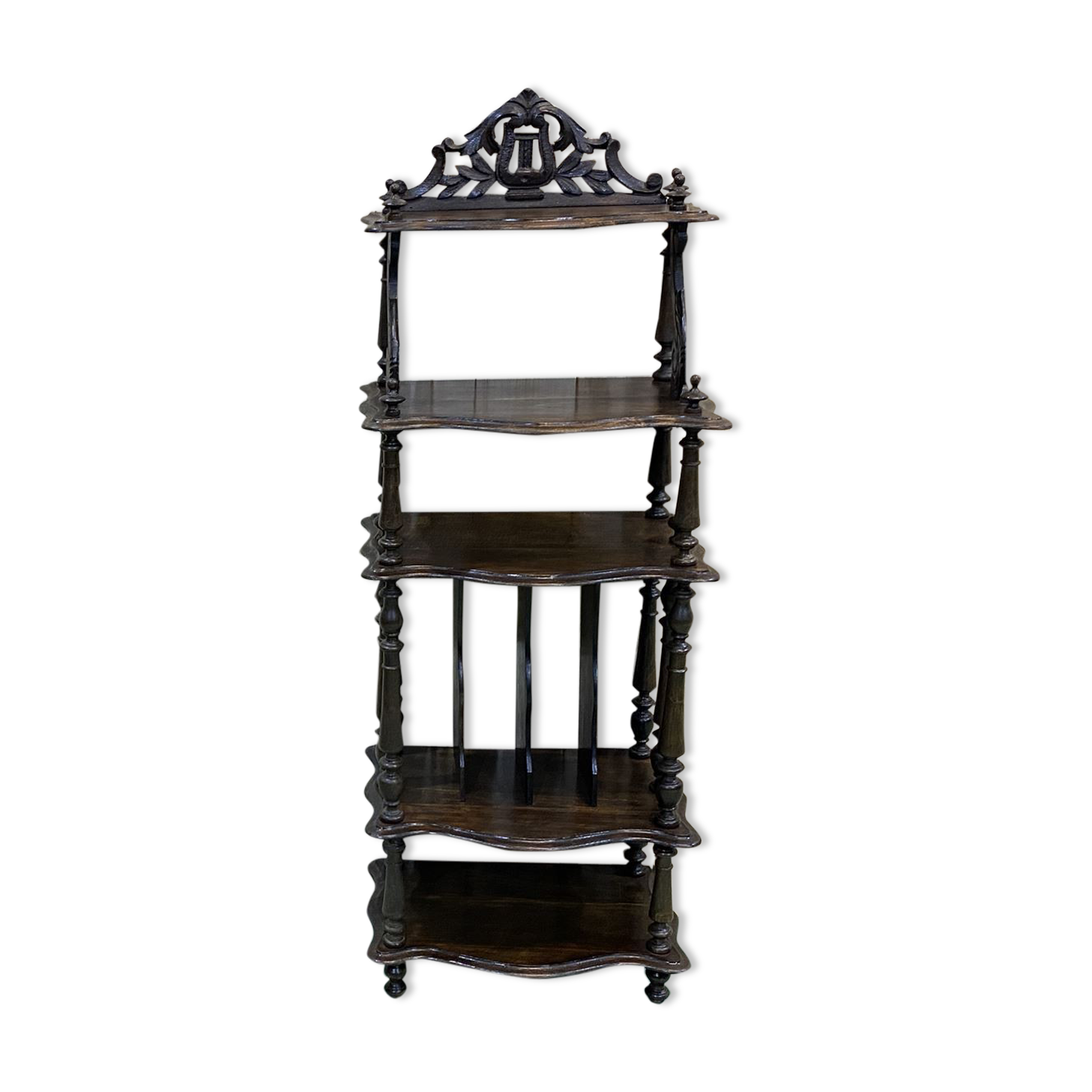 Napoleon III beech music furniture - late 19th century