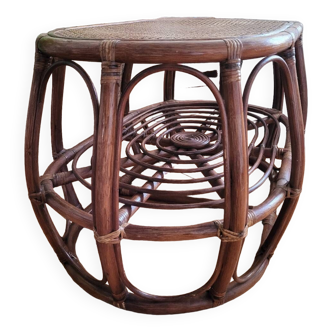 Rattan coffee table