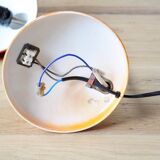 Vintage space age 70s table lamp with a bendable neck