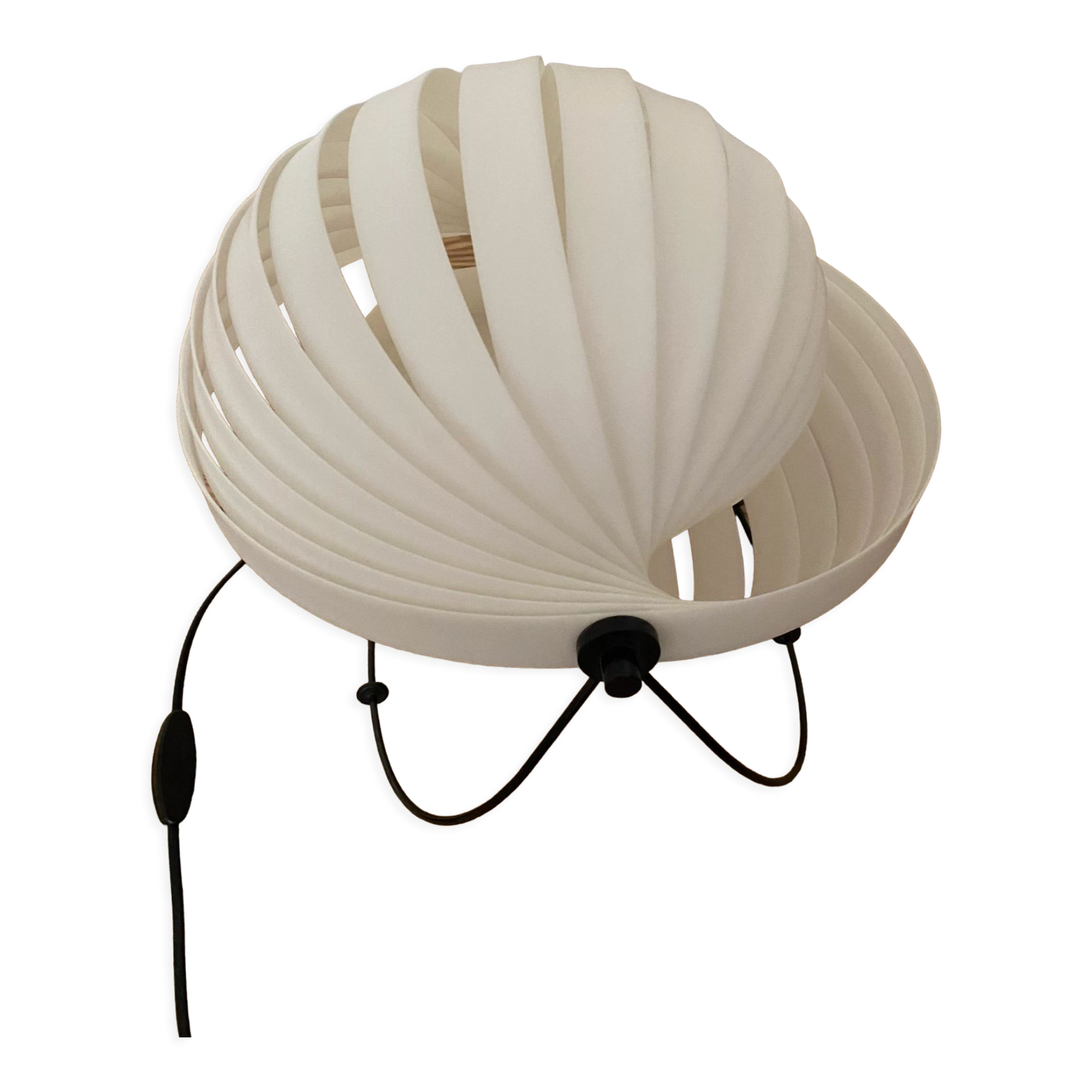 White lamp type book