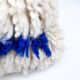 Moroccan Berber cushion cover Azilal with Majorelle blue patterns 60x40cm