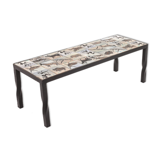 Brutalist coffee table by Sensée