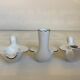 Eight bird candlesticks from Bavaria and Arzberg, Germany