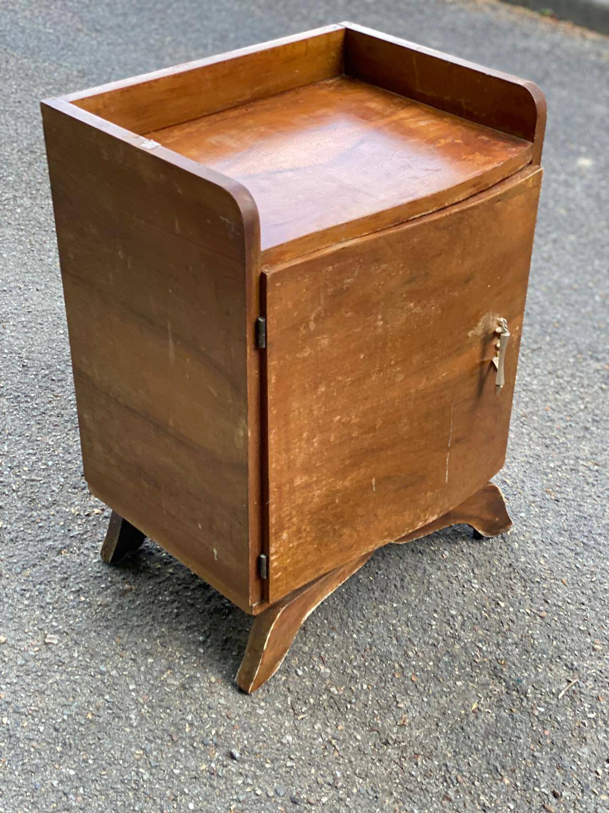Art Deco bedside table, 1950