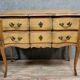 Louis XV style cherrywood chest of drawers, 20th century