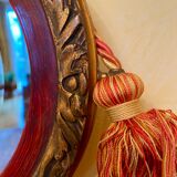 Oval mirror - Art Deco period - 1920