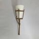 Lampe applique corde 1950 vintage
